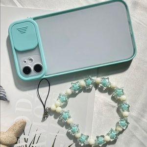 Frame clear phone case